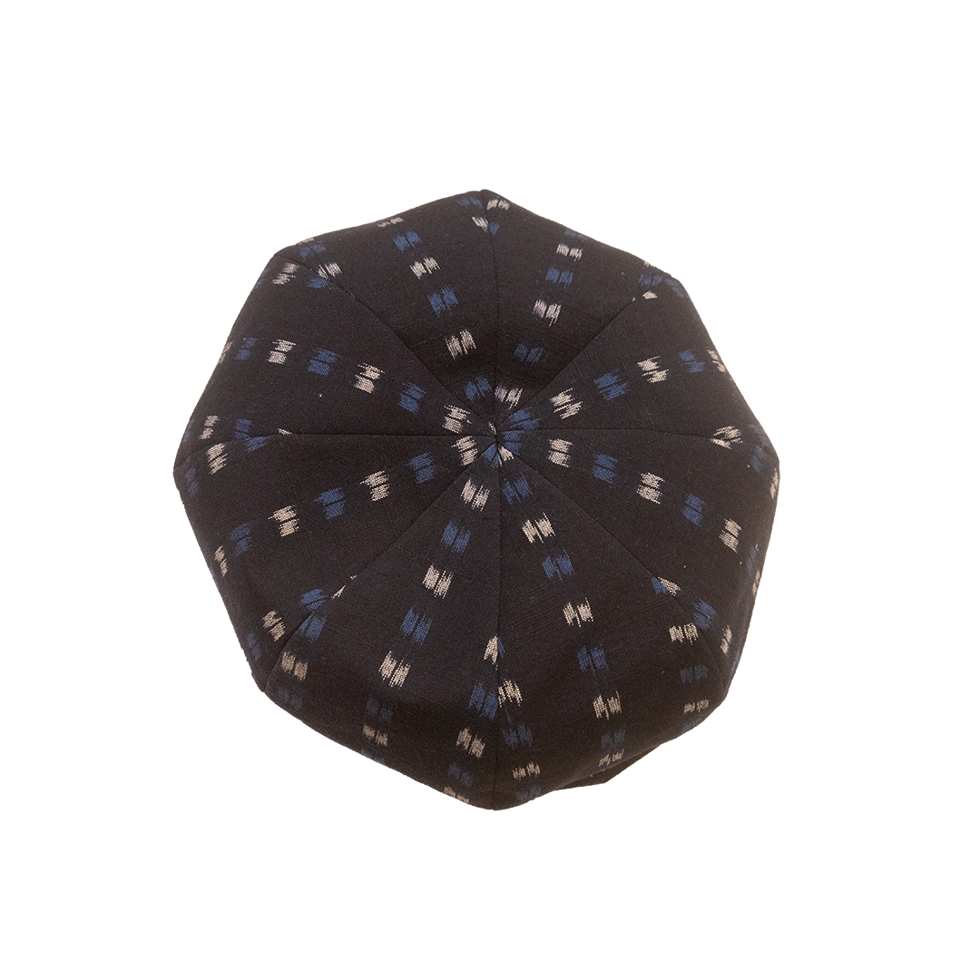 久留米絣 ベレー帽 – KANO Nishoudo Kurume kasuri-Cafe